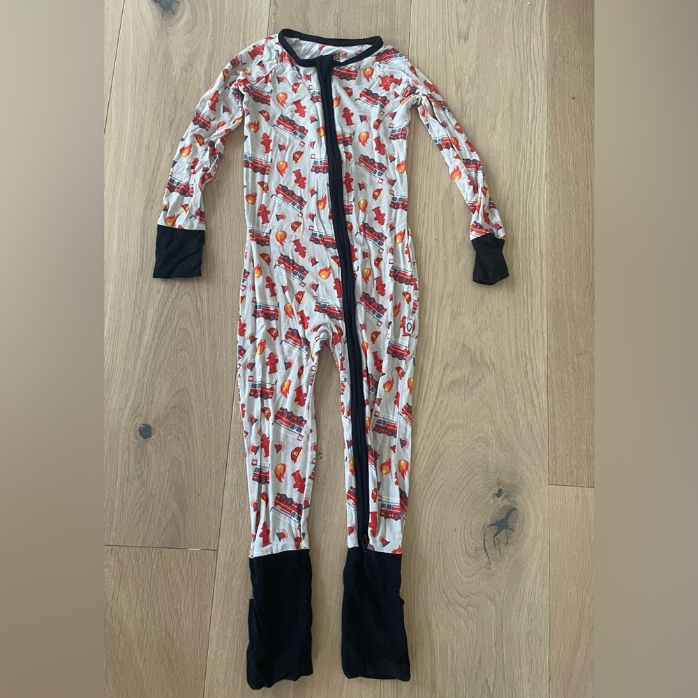 Dream big little co. STOP DROP AND ROLLZZZ DREAM zippy romper